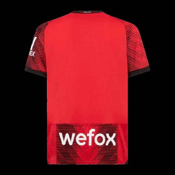 pulisic-11-ac-milan-home-soccer-jersey-2023-24-fan-version-499798-03 PULISIC #11 AC Milan Home Soccer Jersey 2023/24 β Fan Version β jersey details
