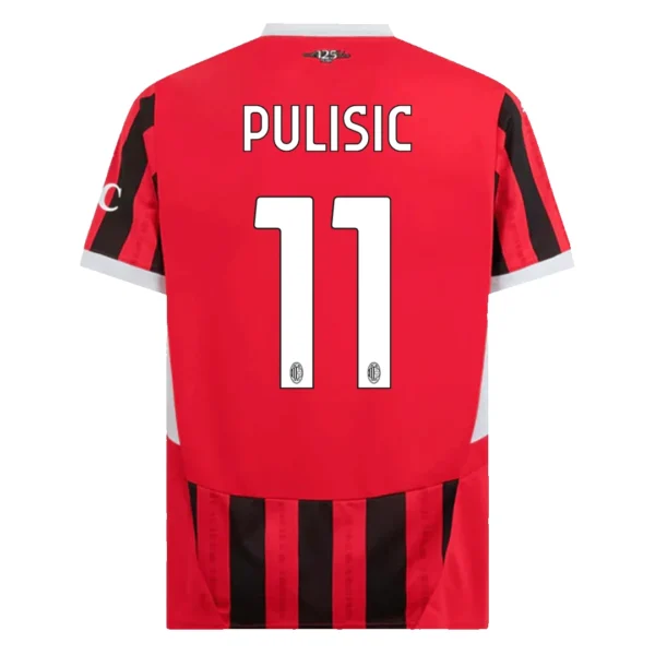 PULISIC #11 AC Milan Home Soccer Jersey – Fan Version – jersey details
