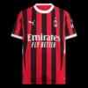 pulisic-11-ac-milan-home-soccer-jersey-ucl-fan-version-02 PULISIC #11 AC Milan Home Soccer Jersey – UCL β Fan Version β back view