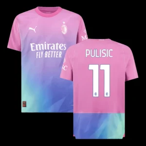 PULISIC #11 AC Milan Third Away Soccer Jersey 2023/24 – Player Version – front view
