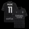 pulisic-11-ac-milan-x-pleasures-fourth-away-soccer-jersey-2023-24-fan-version-446970-01 PULISIC #11 AC Milan X Pleasures Fourth Away Soccer Jersey 2023/24 – Fan Version – front view