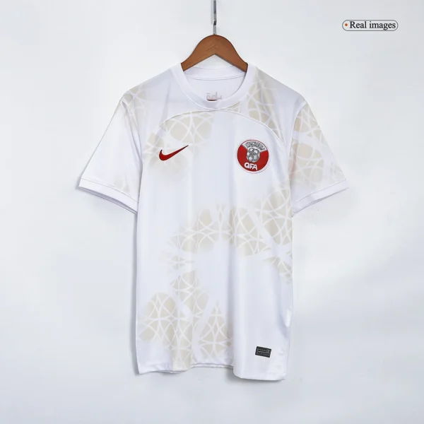 Qatar Away Soccer Jersey 2022 – Fan Version – jersey details