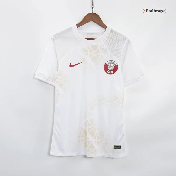Qatar Away Soccer Jersey 2022 – Player Version – jersey details