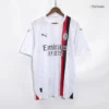RAFA LEÃO #10 AC Milan Away Soccer Jersey 2023/24 – Fan Version – badge and fabric details