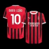 RAFA LEÃO #10 AC Milan Home Soccer Jersey – Player Version – front view