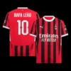 rafa-leao-10-ac-milan-home-soccer-jersey-ucl-fan-version-01 RAFA LEÃO #10 AC Milan Home Soccer Jersey – UCL – Fan Version – front view