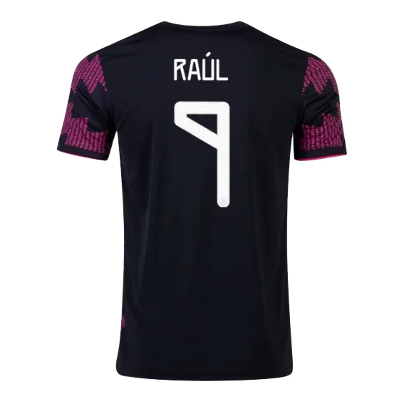 RAÚL #9 Mexico Home Soccer Jersey 2021 – Fan Version – back view