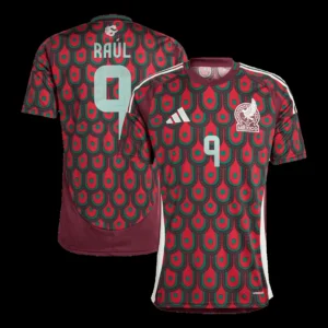 RAÚL #9 Mexico Home Soccer Jersey Copa America – Fan Version – front view