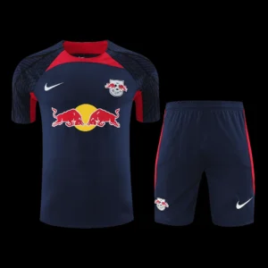 RB Leipzig Pre-Match Soccer Kit – Jersey + Shorts 2023/24 – Fan Version – front view