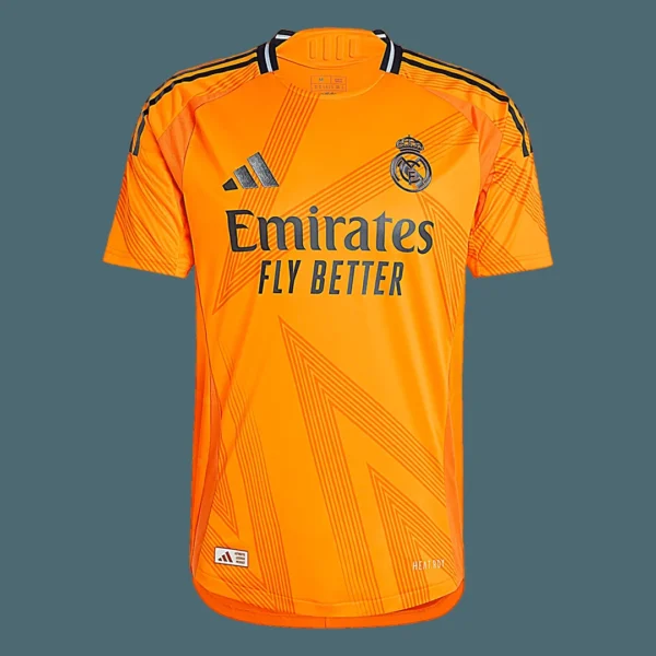 Real Madrid Away Soccer Jersey Player Version – front view