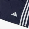 Real Madrid Away Soccer Shorts 2025/26 – Fan Version – badge and fabric details