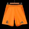 Real Madrid Away Soccer Shorts Player Version – back view