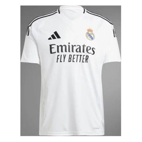 Real Madrid Home Soccer Jersey – Fan Version – back view