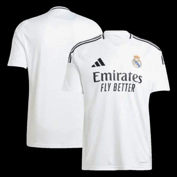 Real Madrid Home Soccer Jersey – Fan Version – front view