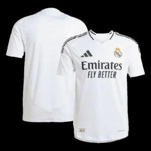 Real Madrid Home Soccer Jersey Player Version – front view