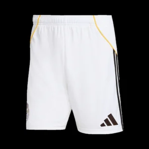 Real Madrid Home Soccer Shorts 2025/26 – Fan Version – front view