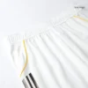 real-madrid-home-soccer-shorts-2025-26-player-version-04 Real Madrid Home Soccer Shorts 2025/26 Player Version – badge and fabric details
