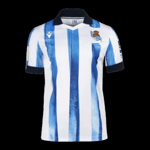 Real Sociedad Home Soccer Jersey 2023/24 – Fan Version – front view