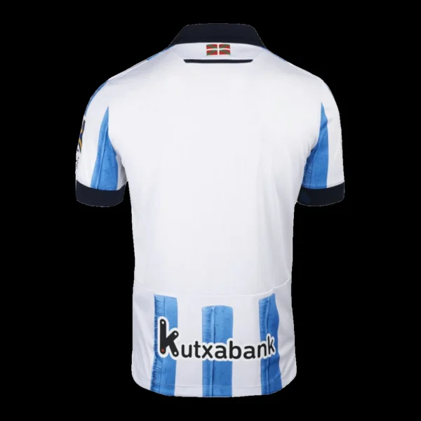 Real Sociedad Home Soccer Jersey 2023/24 – Fan Version – back view