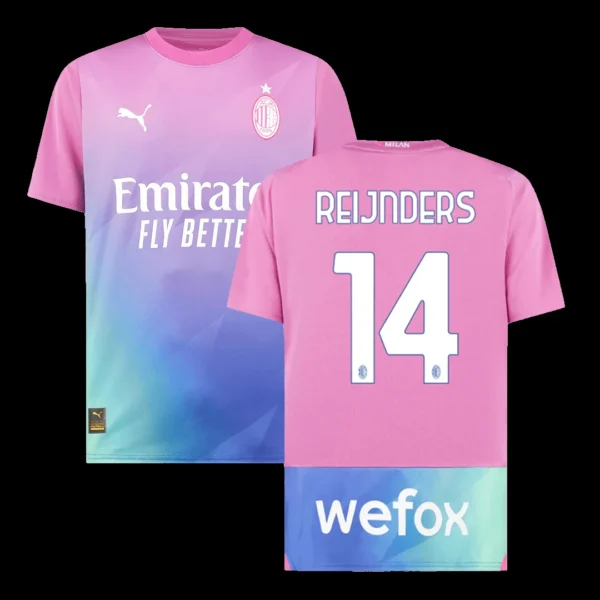 REIJNDERS #14 AC Milan Third Away Soccer Jersey 2023/24 – Fan Version – front view