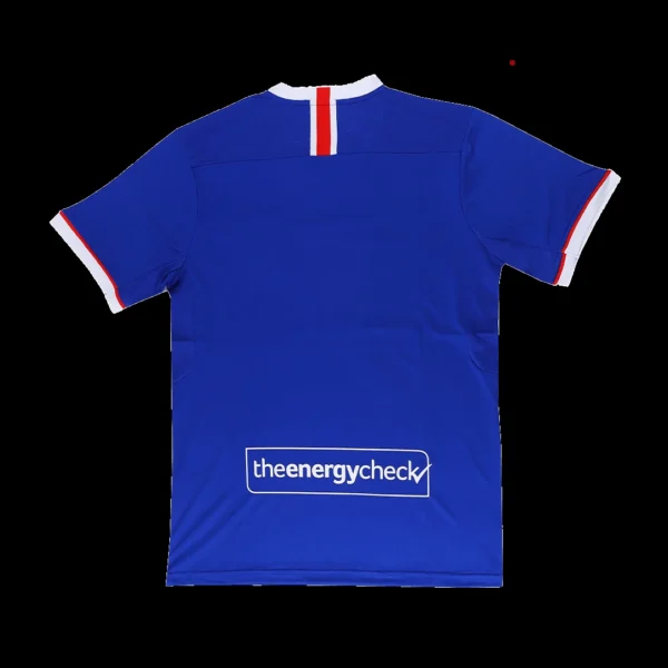 Replica Castore Glasgow Rangers Home Soccer Jersey 2020/21 – Fan Version – badge and fabric details