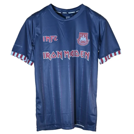 Replica West Ham United X Iron Maiden Soccer Jersey 2021/22 – Fan Version – front view
