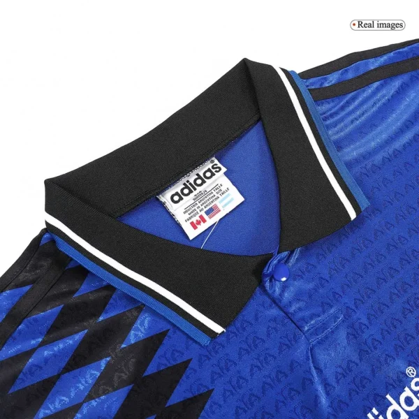 Retro #10 1994 Argentina Away Soccer Jersey – back view