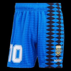 Retro #10 Argentina Away Soccer Kit – Jersey + Shorts 1994 – front view