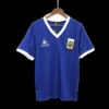 Retro 1986 Argentina Away Soccer Jersey – front view