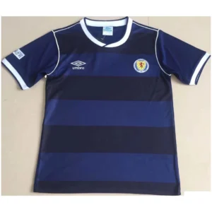 retro-1986-scotland-home-soccer-jersey-130957-01 Retro 1986 Scotland Home Soccer Jersey โ front view
