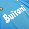 Retro 1987/88 Napoli Home Soccer Jersey – badge and fabric details
