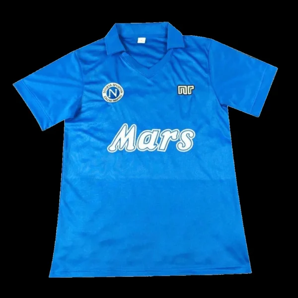 Retro 1988/89 Napoli Home Soccer Jersey – front view