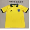 retro-1988-brazil-home-soccer-jersey-129194-01 Retro 1988 Brazil Home Soccer Jersey β front view