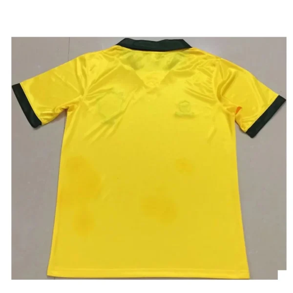 retro-1988-brazil-home-soccer-jersey-129194-02 Retro 1988 Brazil Home Soccer Jersey β back view