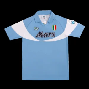 Retro 1990/91 Napoli Home Soccer Jersey – front view