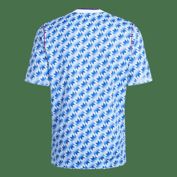 Retro 1990/92 Manchester United Away Soccer Jersey – back view