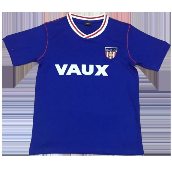 Retro 1990 Sunderland AFC Away Soccer Jersey – front view