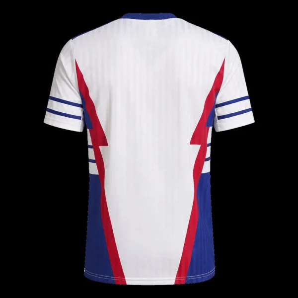 Retro 1990 Yugoslavia Away Soccer Jersey – back view