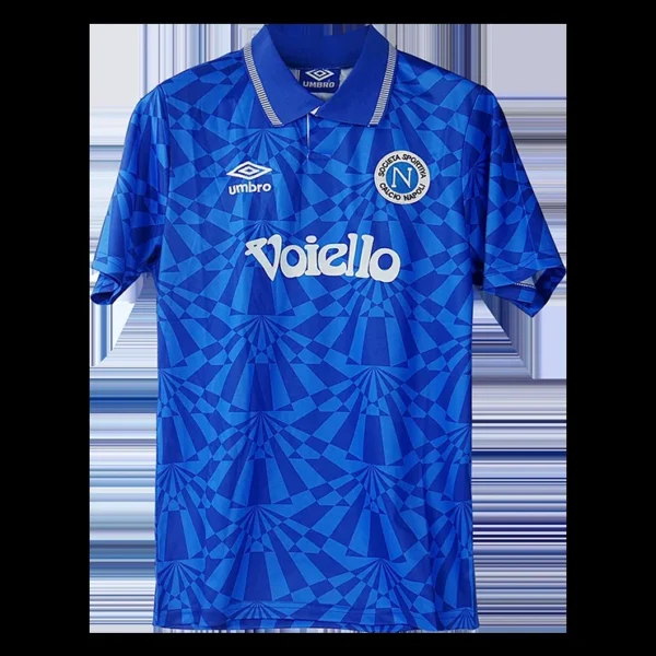 Retro 1991/93 Napoli Home Soccer Jersey – front view
