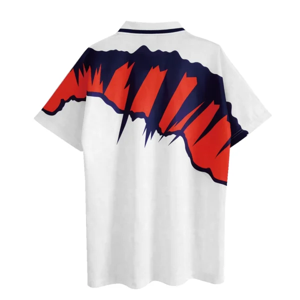 Retro 1991/93 Scotland Away Soccer Jersey – back view