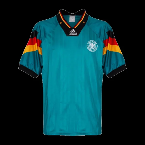 Retro 1992 Germany Away Soccer Jersey – front view