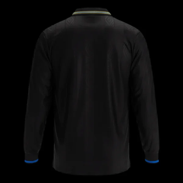 Retro 1993/94 Manchester United Away Long Sleeve Soccer Jersey – back view