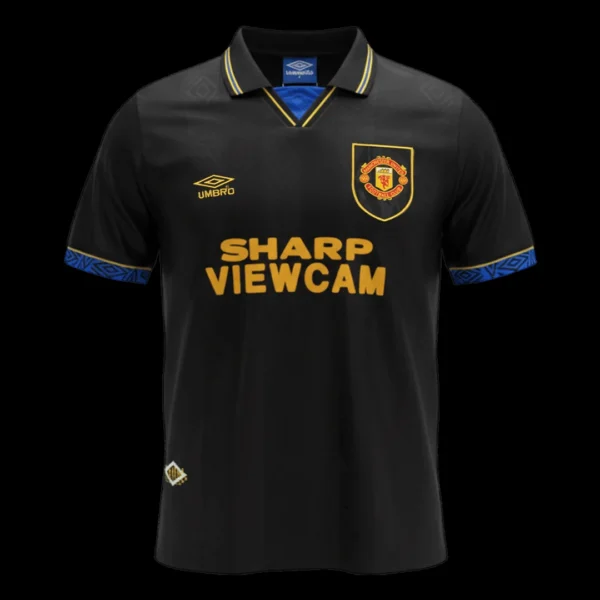 Retro 1993/94 Manchester United Away Soccer Jersey – front view