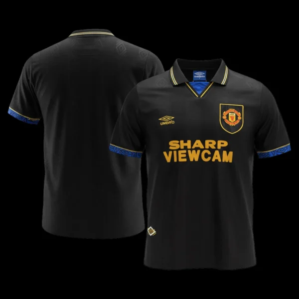 Retro 1993/94 Manchester United Away Soccer Jersey – jersey details
