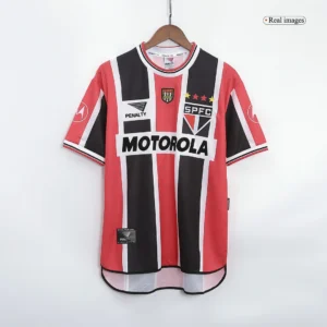 Retro 1993 Sao Paulo FC Away Soccer Jersey – front view