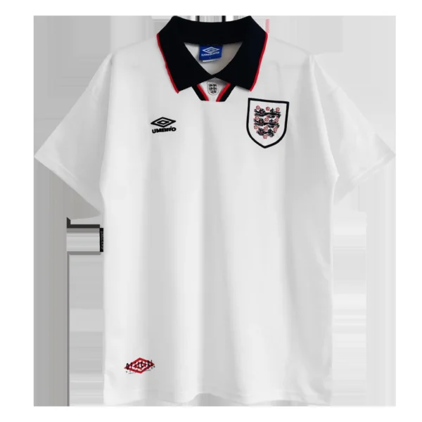 retro-1994-95-england-home-soccer-jersey-137111-01 Retro 1994/95 England Home Soccer Jersey β front view