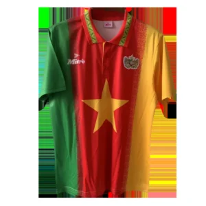 Retro 1994 Cameroon Home Soccer Jersey