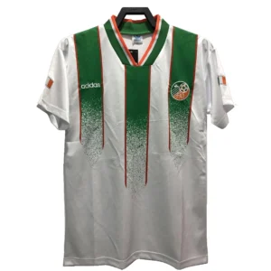 Retro 1994 Iceland Away Soccer Jersey – front view