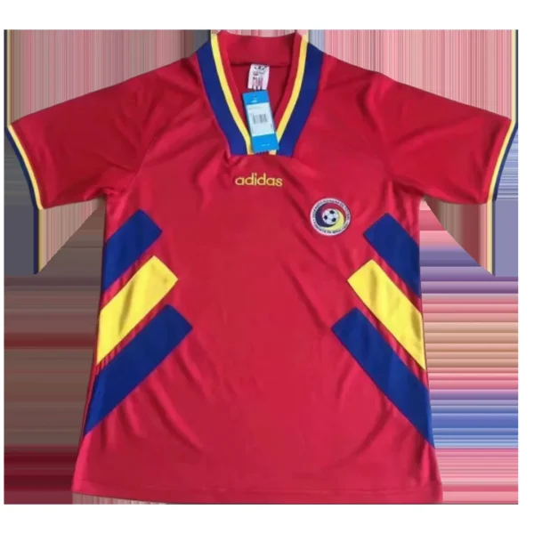 Retro 1994 Romania Away Soccer Jersey – front view