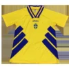retro-1994-sweden-home-soccer-jersey-130963-01 Retro 1994 Sweden Home Soccer Jersey β front view